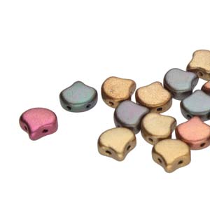 GBGNK-233 - Ginko Beads - crystal violet rainbow