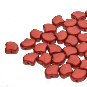 GBGNK-245 - Ginko Beads - crystal bronze lava red matt metallic