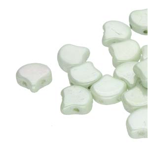 GBGNK-357 - Ginko Beads - chalk light green lustre