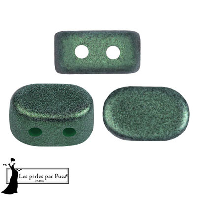 GBLIPP-381 - Lipsi par Puca - metallic suede forest green