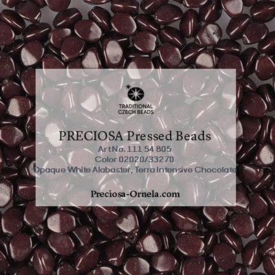 GBPCH-708 - Czech pinch beads - Terra Intensive Chocolate