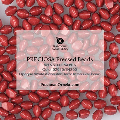 GBPCH-710 - Czech pinch beads - Terra Intensive Brown