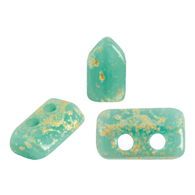 GBPIPP-753 - Piros par Puca - opaque green turquoise splash