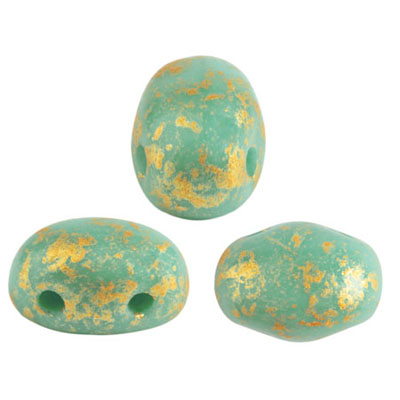 GBSPP-753 - Samos par Puca - opaque turquoise green splash