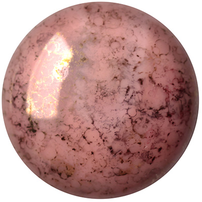 GCPP18-456 - Cabochons par Puca - opaque rose bronze