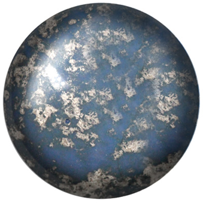 GCPP18-761 - Cabochons par Puca - opaque sapphire silver