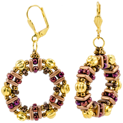 CMP1-HONEY - Honeycomb Earrings Pattern