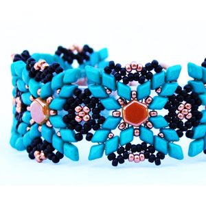 GBGDM-HUGS - Mini Gemduo Hugs & Kisses Bracelet Pattern