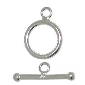 JF230-ss - T-bar toggle clasps - sterling silver