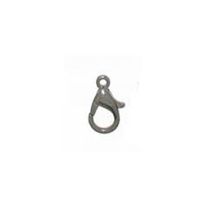 JF84A-5 - lobster claw clasps - gunmetal