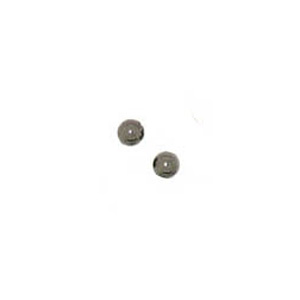 M35-5 - metal bead silver - gunmetal