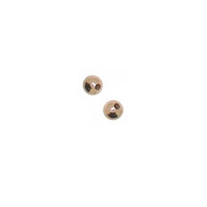 M35-7 - metal bead - rose gold