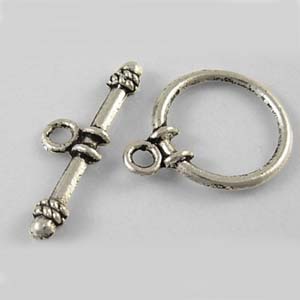 MEC16-2 - toggle clasp - silver