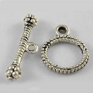 MEC2-2 - toggle clasp - silver