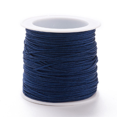NBC-1 DKBLU - Nylon bead cord - dark blue