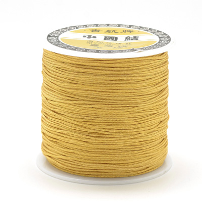 NBC-1 GLD - Nylon bead cord - gold