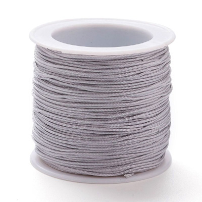 NBC-1 GRY - Nylon bead cord - gray