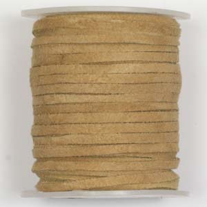 FLC NAT - flat leather cord - natural