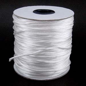 NBC-2 CR - Nylon bead cord - cream