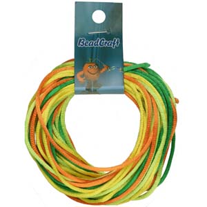 NBC-2-M7 - Nylon bead cord - citrus mix