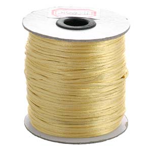 NBC-2 APR - Nylon bead cord - apricot