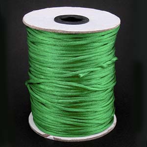 NBC-2 GRN - Nylon bead cord - green