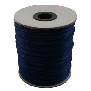 NBC-2 NBLU - Nylon bead cord - navy