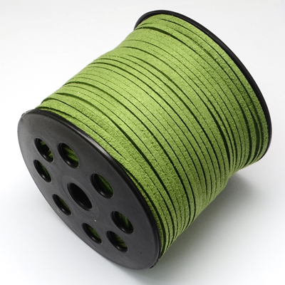 FSC OLI - faux suede cord - olive green