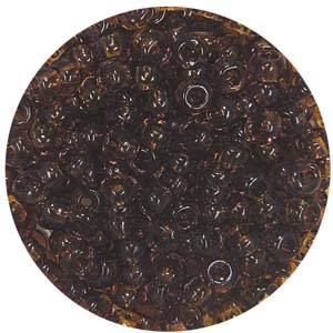 SB10-58 - Preciosa Czech seed beads - transparent brown