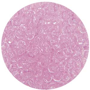 SB10-60 - Preciosa Czech seed beads - transparent pink