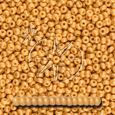 SB8-PL-03 - Preciosa Czech seed beads - PermaLux  Mocca Beige