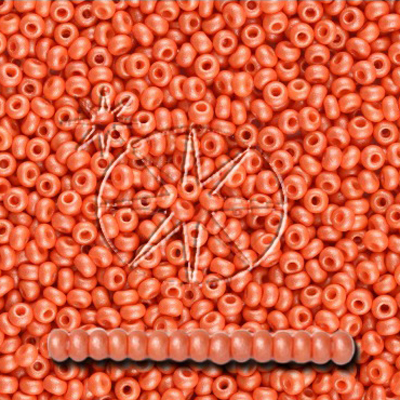 SB6-PL-04 - Preciosa Czech seed beads - PermaLux Coral