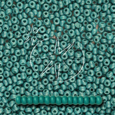 SB10-PL-18 - Preciosa Czech seed beads - PermaLux Teal Green