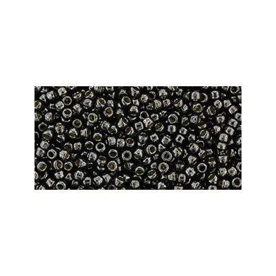 SB11JT-PF595 - Toho size 11 seed beads - permanent finish galvanized cool grey