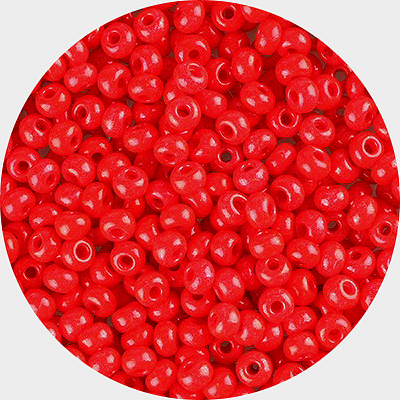 SB6-147 - Preciosa Czech seed beads - Terra Intensive Red