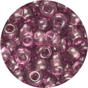 SB6-67 - Preciosa Czech seed beads - transparent amethyst