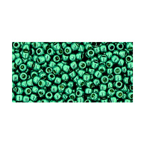 SB11JT-PF569 - Toho size 11 seed beads - permanent finish galvanized teal