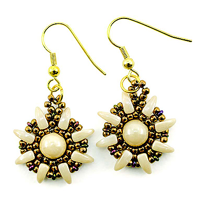 CMP1-SUNFLOWER - Sunflower Earrings Pattern