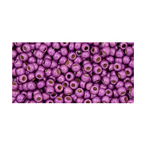 SB11JT-PF580F - Toho size 11 seed beads - permanent finish matt galvanized sugar plum