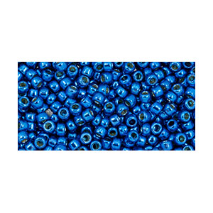 SB11JT-PF585 - Toho size 11 seed beads - permanent finish galvanized ocean blue