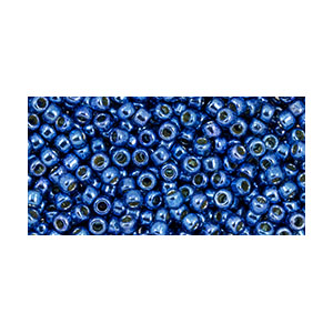 SB11JT-PF586 - Toho size 11 seed beads - permanent finish galvanized denim blue