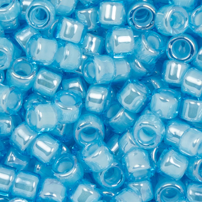 SB11JTT-1053 - Toho Treasures beads - white-lined baby blue