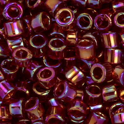 SB11JTT-165C - Toho Treasures beads - transparent ruby rainbow