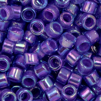 SB11JTT-1838 - Toho Treasures beads - violet-lined crystal rainbow