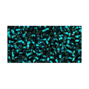 SB11JTT-27BD - Toho Treasures beads - silver-lined teal