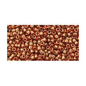 SB11JTT-329 - Toho Treasures beads - gold-lustred African sunset