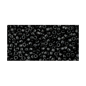 SB11JTT-49 - Toho Treasures beads - opaque jet