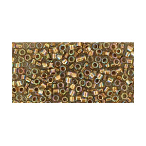 SB11JTT-994 - Toho Treasures beads - gold-lined rainbow crystal