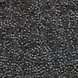DB307&nbsp;Miyuki Delica Beads - matt metallic silver grey