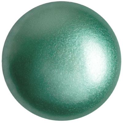 GCPP14-473 Cabochons par Puca - green turquoise pearl